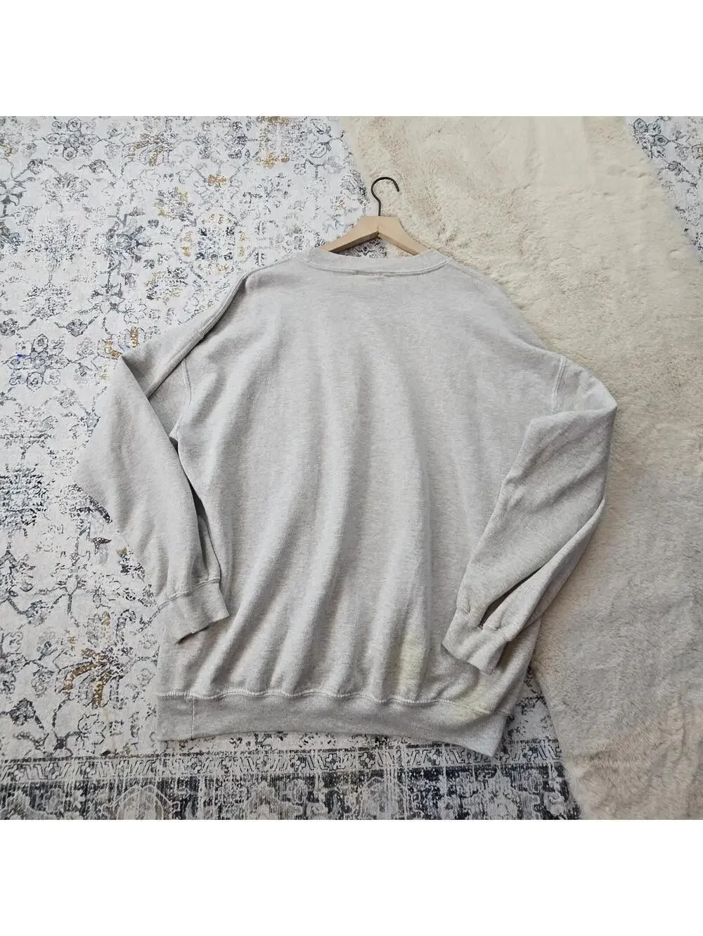 Nascar Branded Gray Crewneck Graphic Men XL